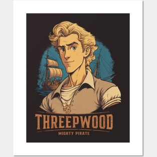 Threepwood - The Mighy Pirate Posters and Art